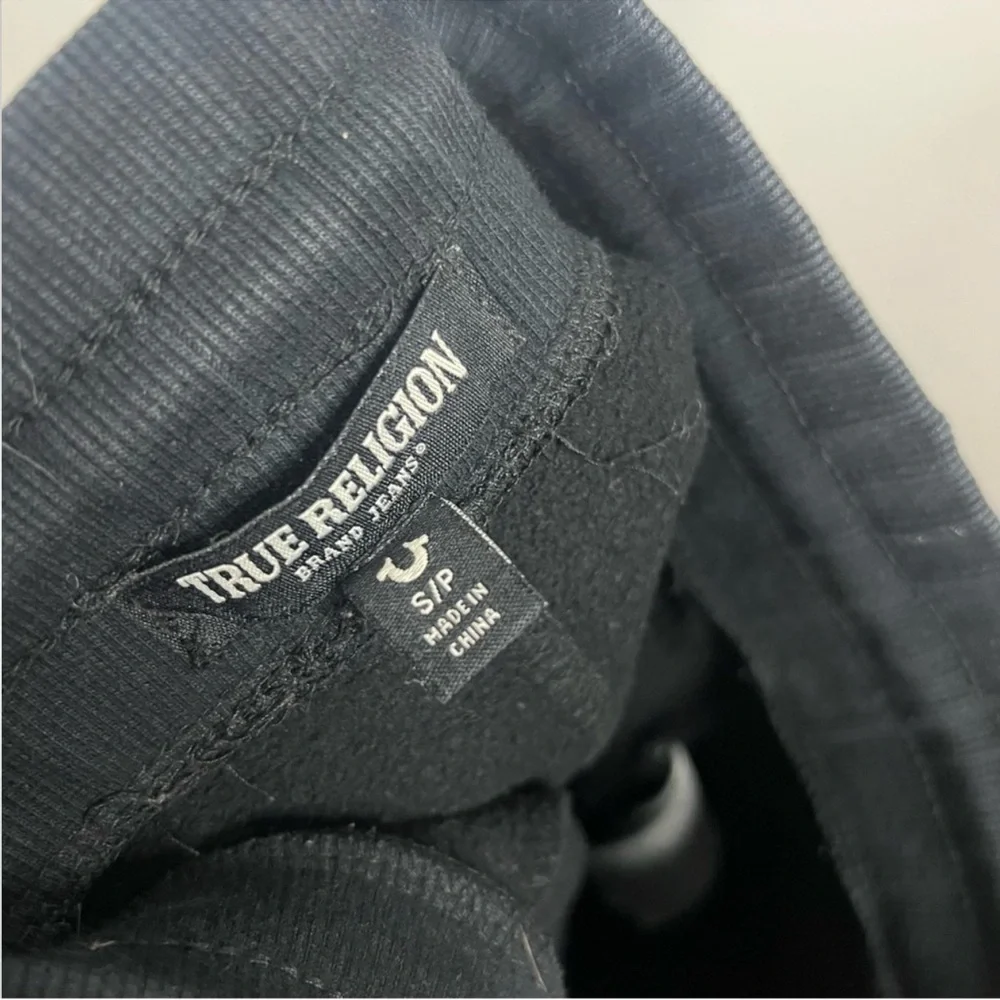 True Religion Black Welt Pocket Jogger Pants Small